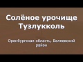 Солёное урочище Тузлукколь    Оренбургская обл  Беляевский р он