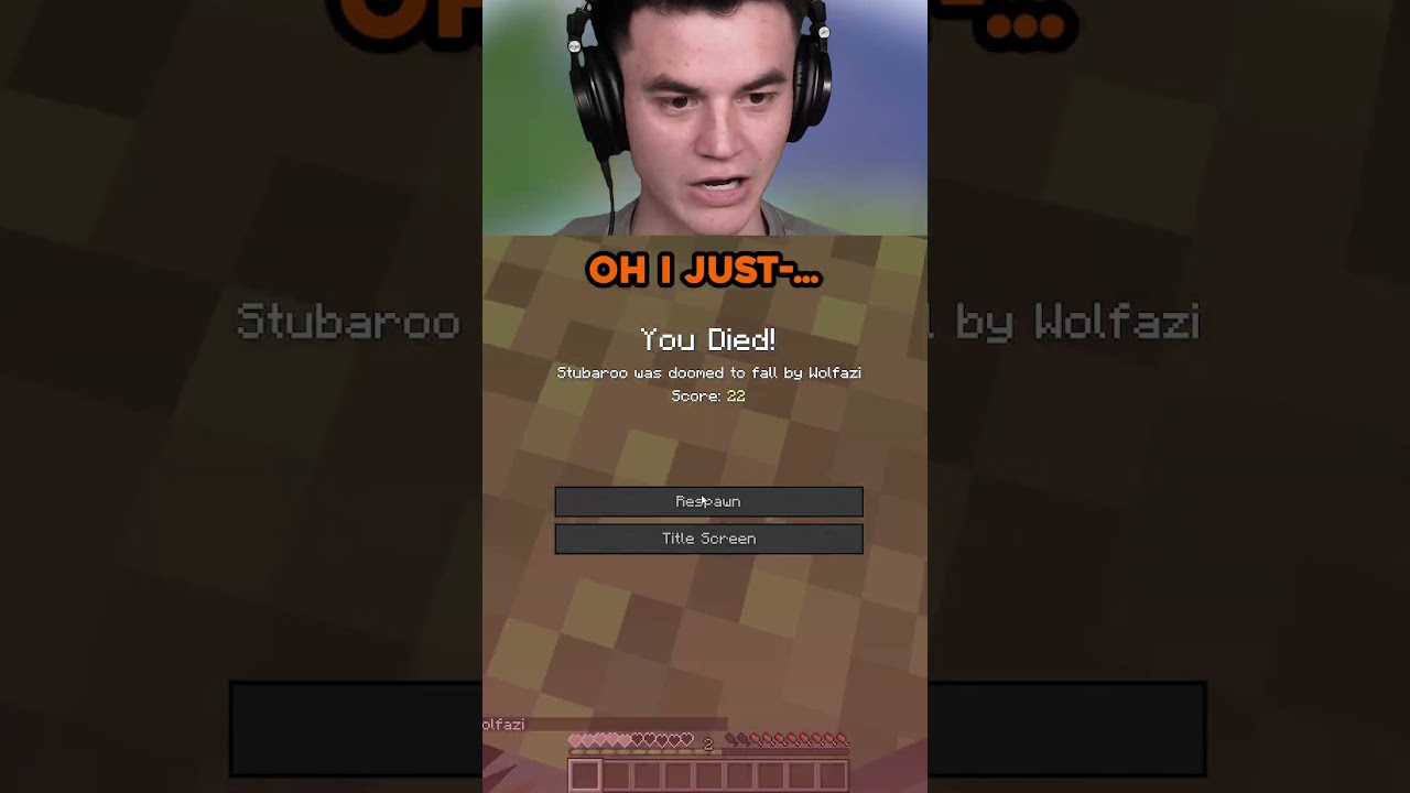 PERFECT TIMING MOMENT IN MINECRAFT
