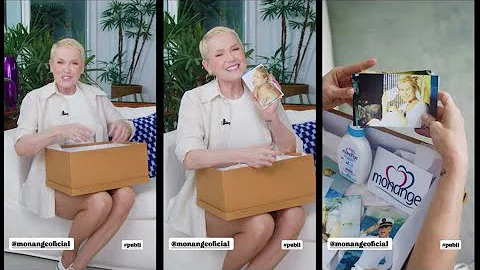 Monange - Xuxa abre caixa com recordações de histórias com Monange | Comercial