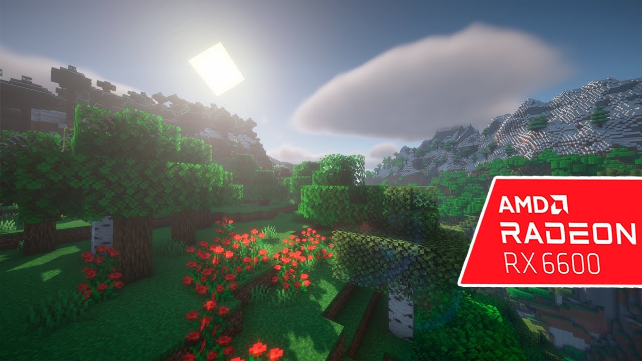 RX 6600 Minecraft shaders [1.21.4] - BSL SHADERS | Ryzen 5 3600X - YouTube