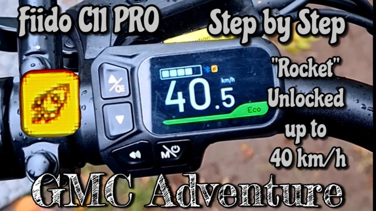 Fiido C11 Pro Speed Unlock: Complete 40km/h Service Guide #fiidoc11pro #ebike #EBikeUnlock 