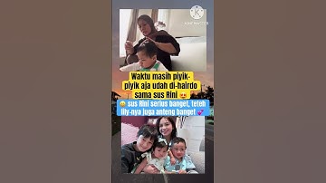 🤭 Momen Lucu Teteh Lily di Hairdo, Rambutnya Masih Sedikit Nih!#lily #babylily #rans #ranaimamalika