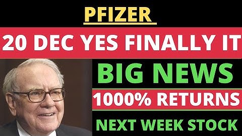 📈 Pfizer Stock Prediction - PFE Stock About To Explode? Institutions Are Buying