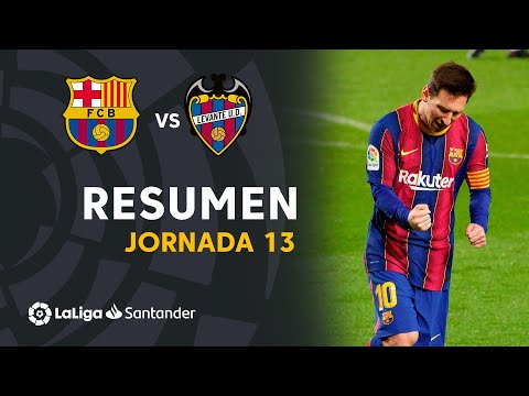 Resumen de FC Barcelona vs Levante UD (1-0)