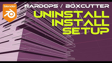 Hard OPS / Boxcutter Installation & SETUP for Blender