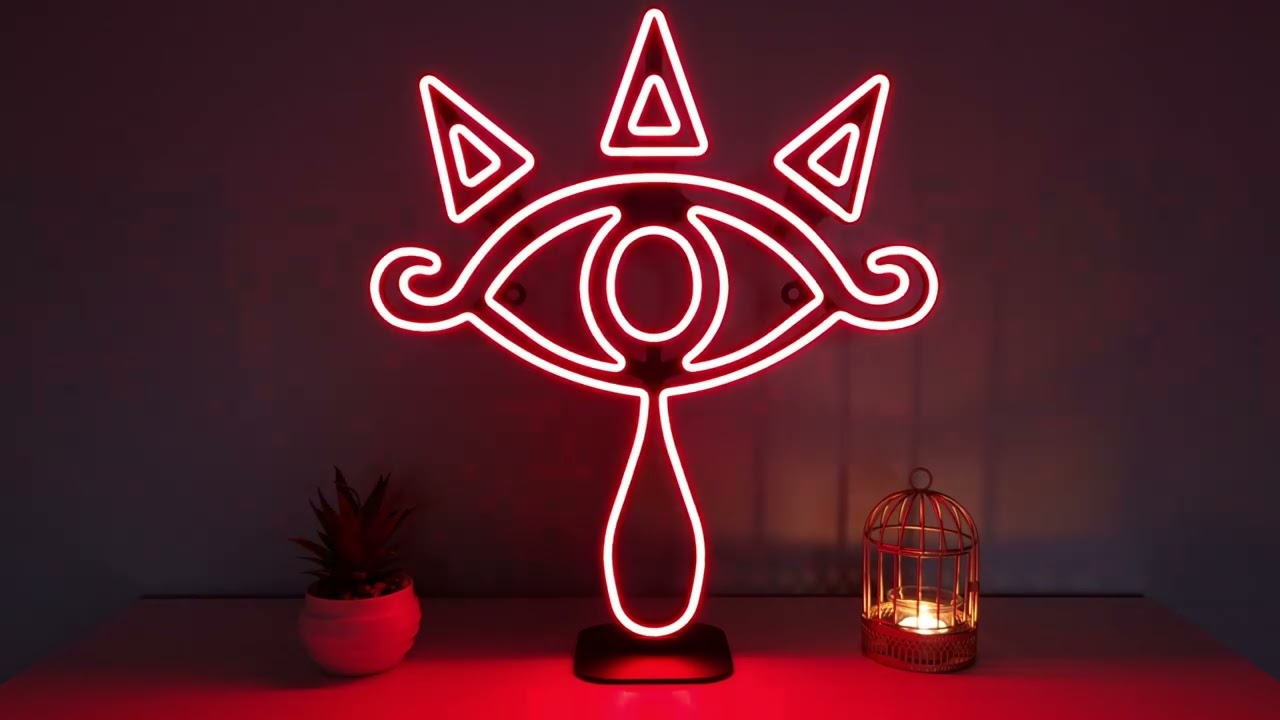 Zelda Crest Of The Sheikah LED Neon Sign 