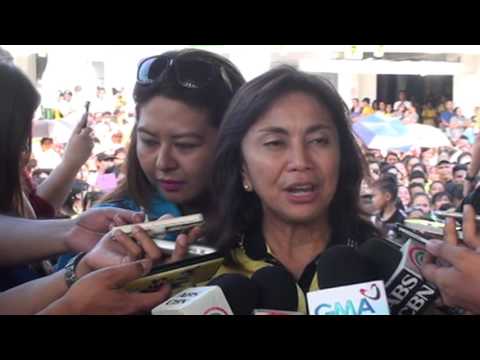 Visit to Masbate always emotional for Leni Robredo