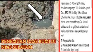 Penemuan Gas Bumi Di Nias Selatanlangsung Di Survei Oleh Beberap Lembaga