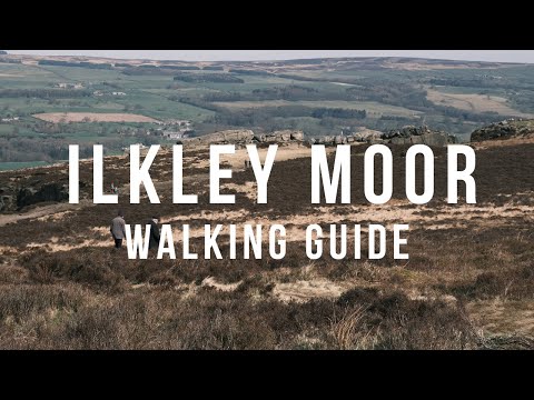 Ilkley Moor, Yorkshire Walking Guide (12 Apostles / Cow & Calf Circular Route), English Countryside
