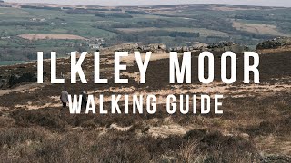 Ilkley Moor, Yorkshire Walking Guide (12 Apostles / Cow &amp; Calf Circular Route), English Countryside