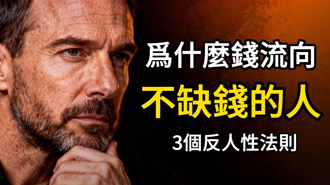 爲什麼錢流向不缺錢的人？這3個“反人性”法則你必須要知道