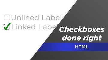 The RIGHT WAY to build checkboxes in forms that yields BETTER USABILITY // HTML Tutorial
