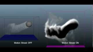 Dealing with motion streak in Maya fluid....