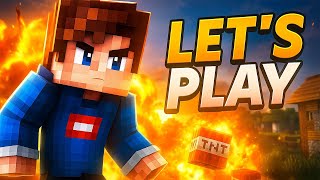 Minecraft Tnt Village Live Stream Blowing Up A Village In Real Time