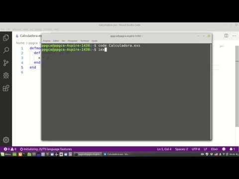 Elixir: Escrevendo um Módulo num arquivo, compilando e executando.