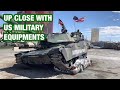 Up close with military equipments