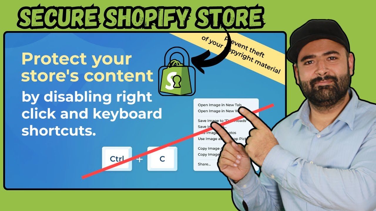 How To Secure Your Shopify Store - [Defendify Copyright AntiTheft]