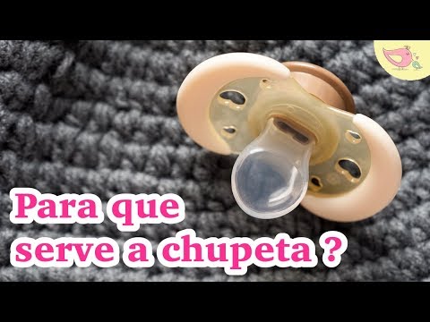 Vídeo: Para que é usada uma chupeta?