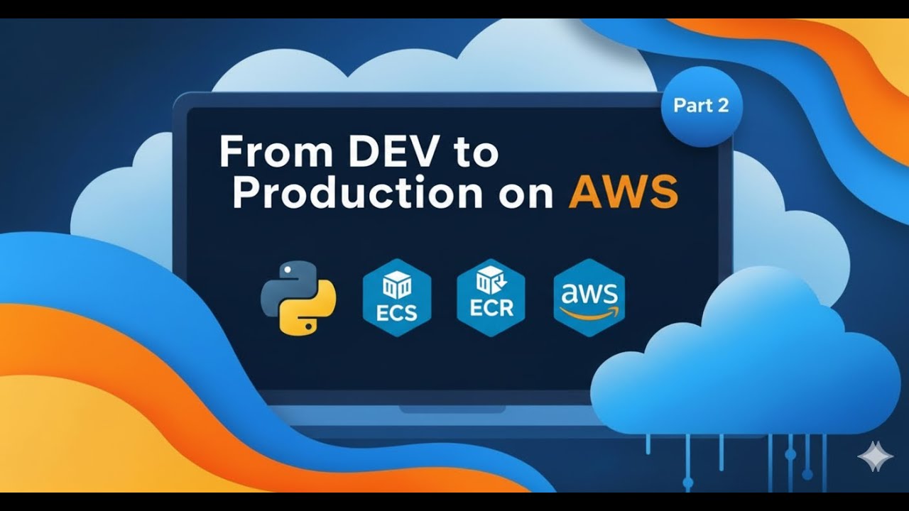 From Dev to Production on AWS (Part2- Deploy a container on AWS ) - YouTube