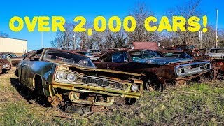 Exploring the World's LARGEST Mopar Junkyard!