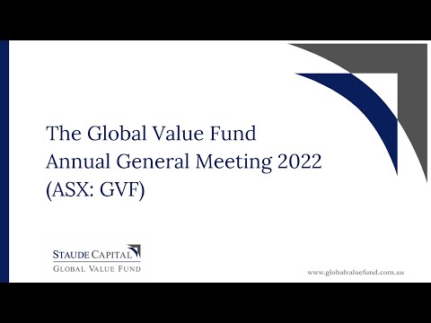 The Global Value Fund Annual General Meeting 2022