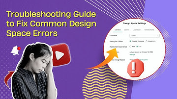 Troubleshooting Guide to Fix Common Design Space Error #cricut #designspace #troubleshooting