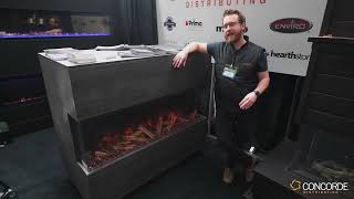 Uptown electric fireplaces