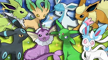 Catching EVERY Shiny Static Spawn Eevelution [Pokemon Sword]