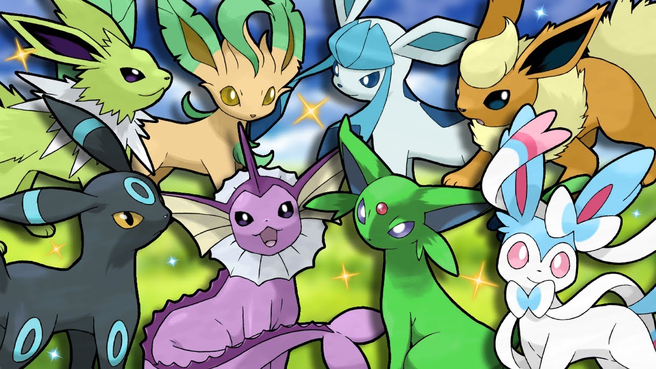 Catching EVERY Shiny Static Spawn Eevelution [Pokemon Sword]