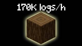 The ULTIMATE Tree Farm for Donut SMP 170K Logs/H $20M/H