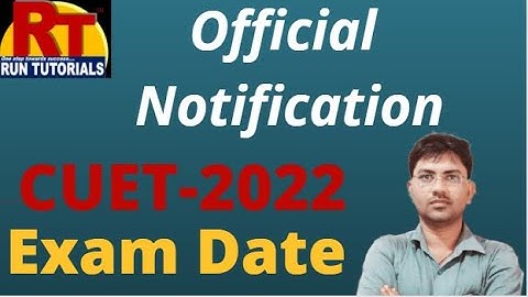 #CUET-2022 Exam Date|CUET OFFICIAL Notification|Information Related to CUET|#varanasi