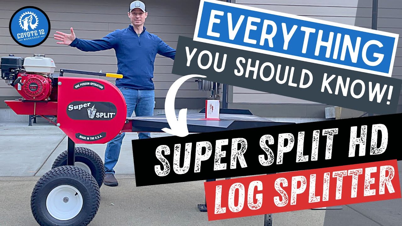 Super split electric log splitter discount