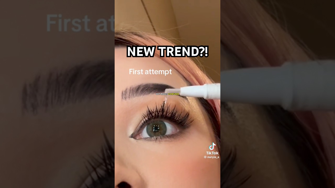 NEW TREND?! 😱 Pearl lashes?! 