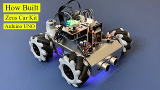 หุ่นยนต์ที่เจ๋งที่สุดที่ฉันเคยสร้าง! ชุดอุปกรณ์ติดรถยนต์ SunFounder Zeus ใช้ Arduino UNO