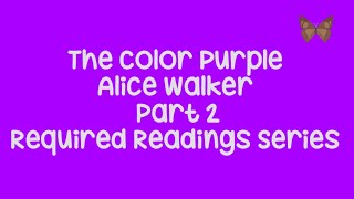 The Color Purple Part 2