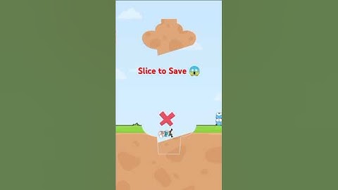 Slice to save level 62 #gaming #funny #ytshorts #short