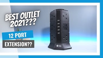 12 Port Extension | Best Extension Outlet 2021?? | Safe To Use?? | Plug Socket | REVIEW | UNBOXING