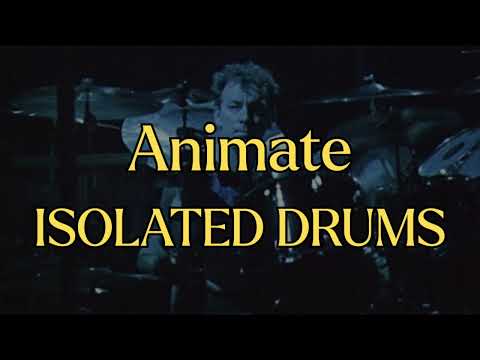 Rush - Animate ISOLATED DRUMS