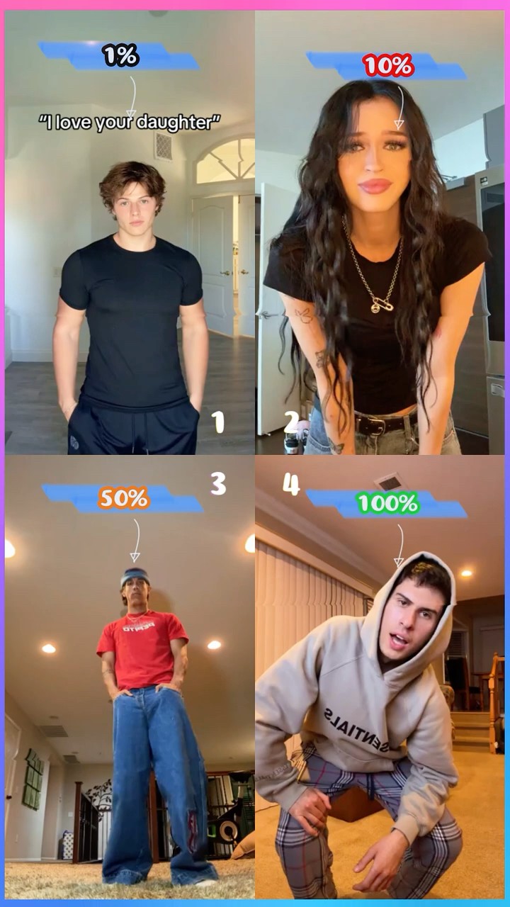 I LOVE YOUR DAUGHTER ❤️? Sam x Nevada x Austin x Jersey #shorts #tiktok #viral #dance #cute #funny