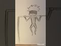 gojo from stickman to thick man 😈💯🔥#anime|| #shorts|| #power|| wait for end 🙏💯💯||🙂↕️#trending ||💯