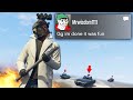 Attacking a friend turned into a nightmare for this griefing tank spammer gta online