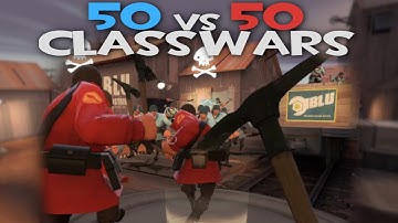 100 Player TF2 Class Wars