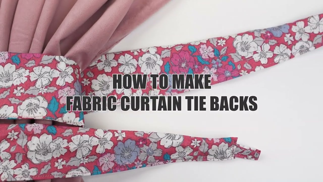 Easy DIY Curtain Tie Backs Tutorial – Simple & Stylish Home Upgrade!