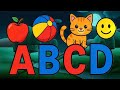 ABC Phonics Song 3D | A for Airplane, B for Bus | Learn Alphabet with TWO Words!
