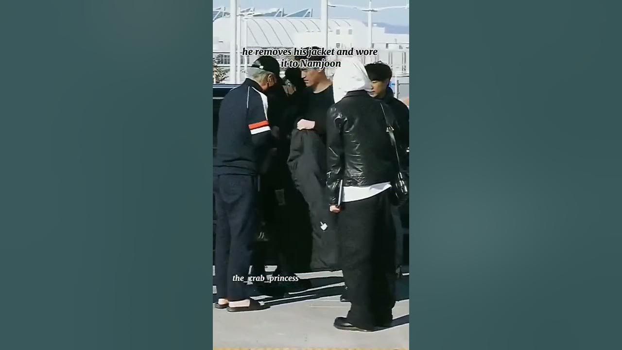 BTS Bodyguard protecting Namjoon 💜 YouTube