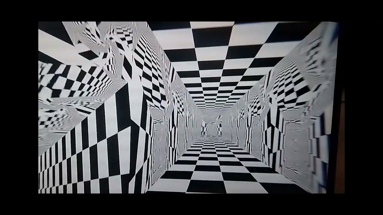 superliminal black and white space