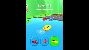 LEVEL 428 Shape shifting game very cool and gnarly hyper casual game.#shapeshifting #shorts #games