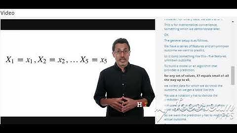 Data Science: Machine Learning-Notation-02