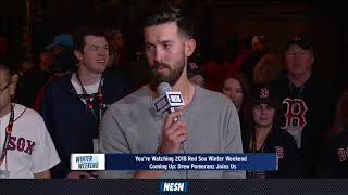 Rick Porcello Was 'Honored' To Be Last Season's Opening Day Starter