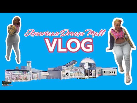 I went to the 2nd BIGGEST Mall in USA | American Dream Mall Vlog - YouTube
